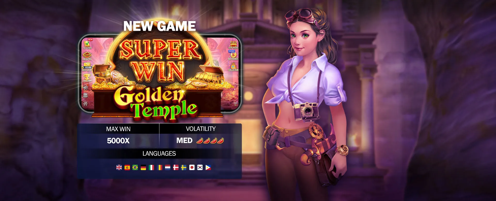 Dynamic background for JL.7 online gaming platform